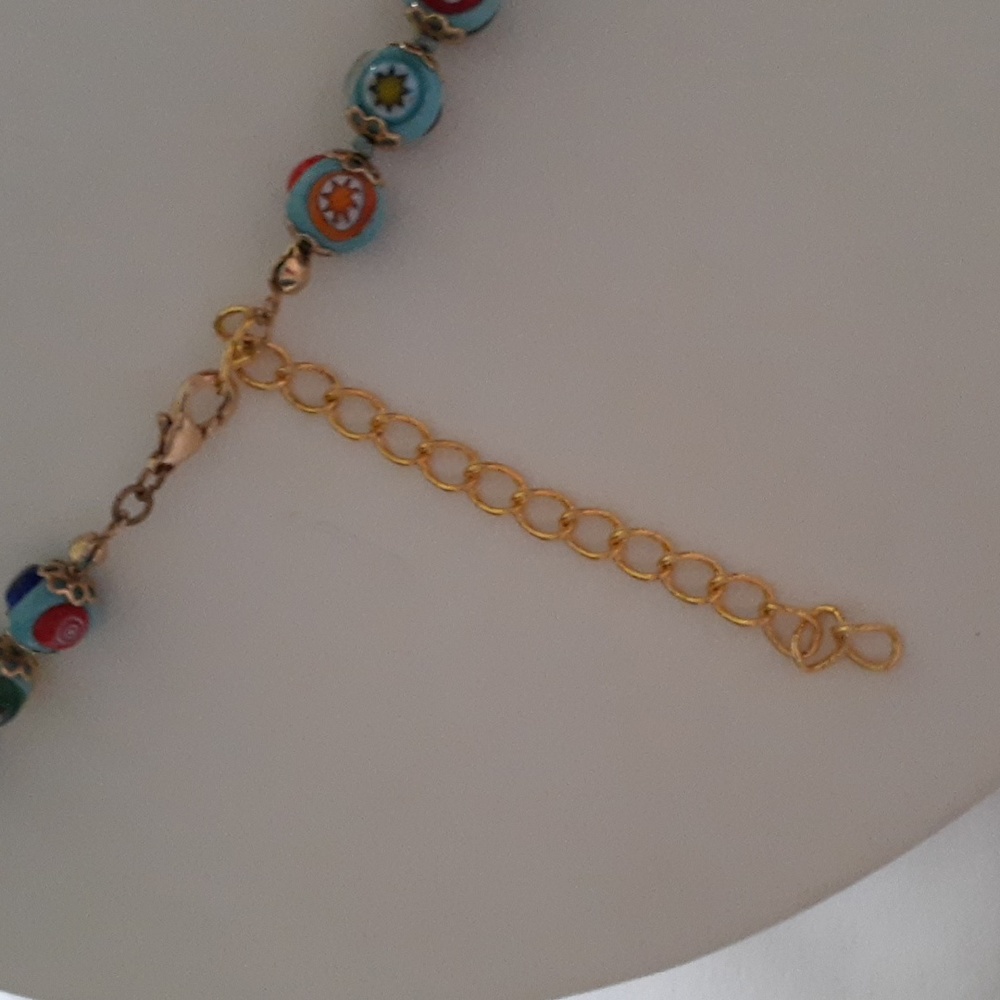 Colorful Adjustable Beaded Necklace R110 - Picture 6 of 9
